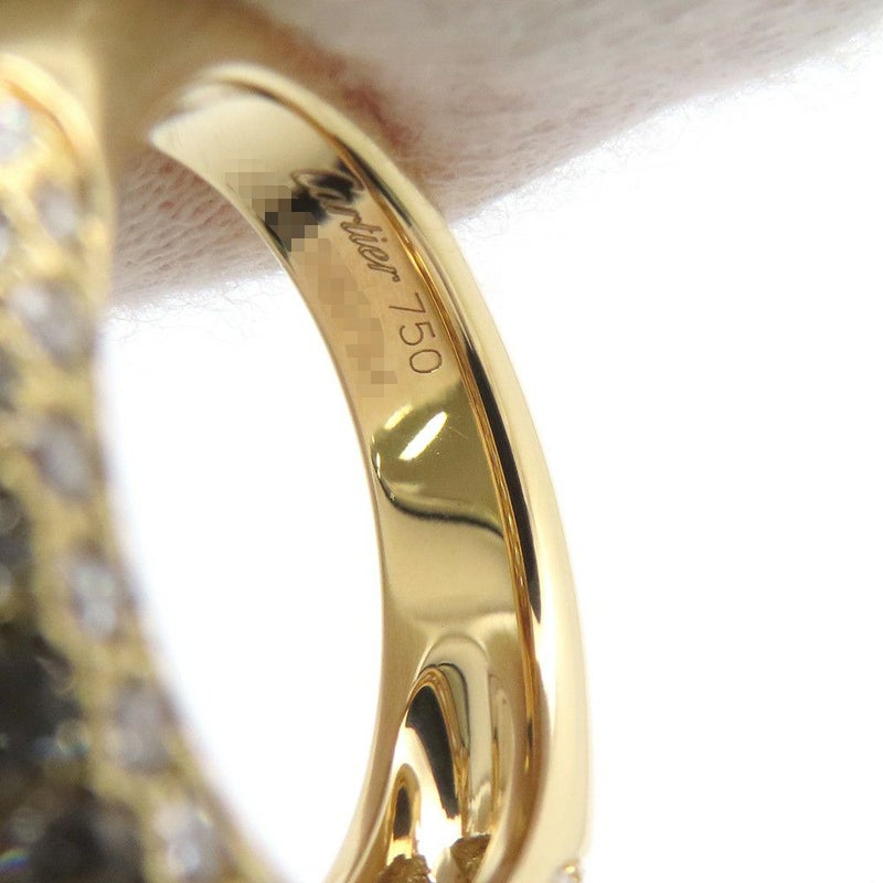 カルティエ リング ミミスター ダイヤモンド パヴェダイヤ K18YGイエローゴールド サイズ50 Cartier ジュエリー 指輪