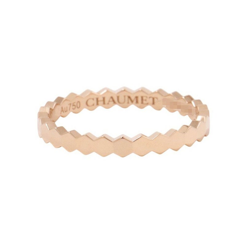 ショーメ リング ビー ドゥ ショーメ コレクション K18PGピンクゴールド サイズ53 081931 Chaumet 指輪 ビー マイ ラブ ハニカム