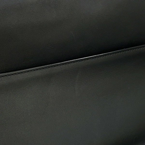 ヴァレクストラ ハンドバッグ セリエエッセ ラージ スエード レザー Valextra 2way 黒