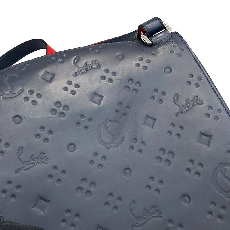 クリスチャン・ルブタン ショルダーバッグ ロゴエンボス Christian Louboutin