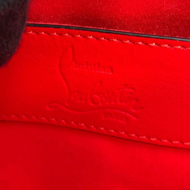 クリスチャン・ルブタン ショルダーバッグ ロゴエンボス Christian Louboutin