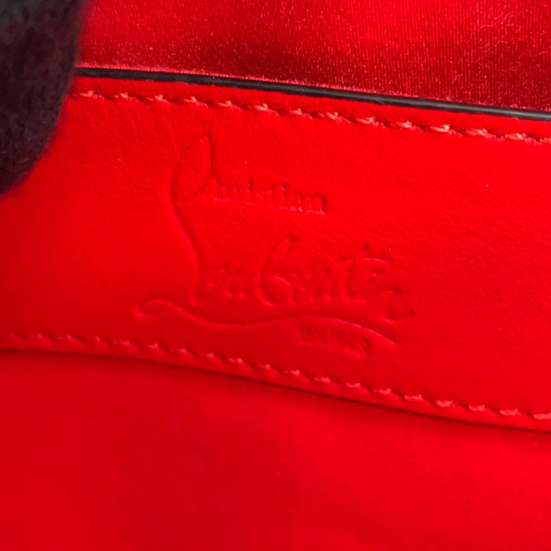 クリスチャン・ルブタン ショルダーバッグ ロゴエンボス Christian Louboutin