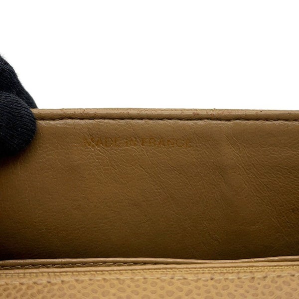 シャネル チェーンショルダーバッグ デカココ ココマーク マトラッセ キャビアスキン CHANEL