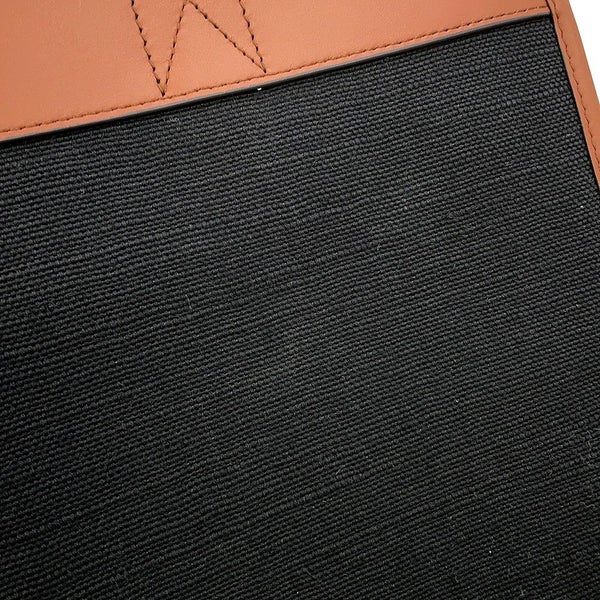 バーバリー トートバッグ ロゴ キャンバス 8093453 BURBERRY 黒