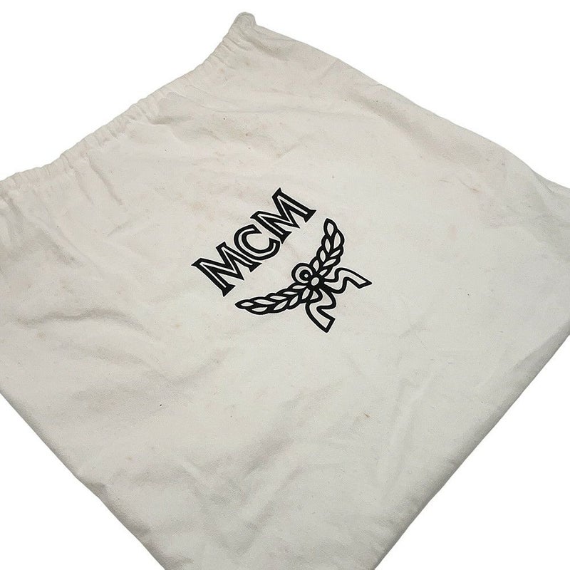 エムシーエム トートバッグ ロゴ レザー MWH6ASR01NE001 MCM 2way