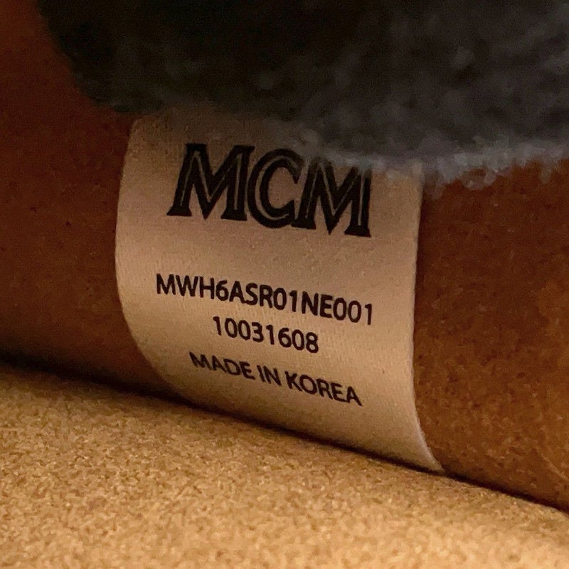 エムシーエム トートバッグ ロゴ レザー MWH6ASR01NE001 MCM 2way