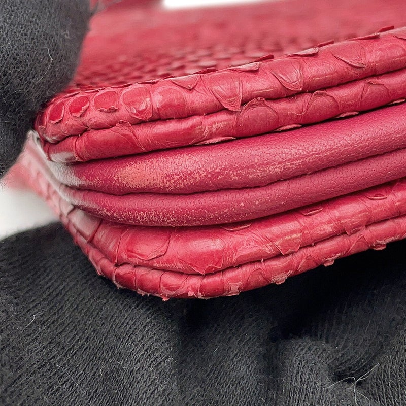 セリーヌ ショルダーバッグ トリオ スモール パイソン CELINE