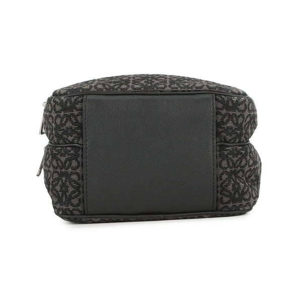 ロエベ ショルダーバッグ リピートアナグラム カメラバッグ ミニ ポシェット キャンバス B604Z80X01 LOEWE 黒