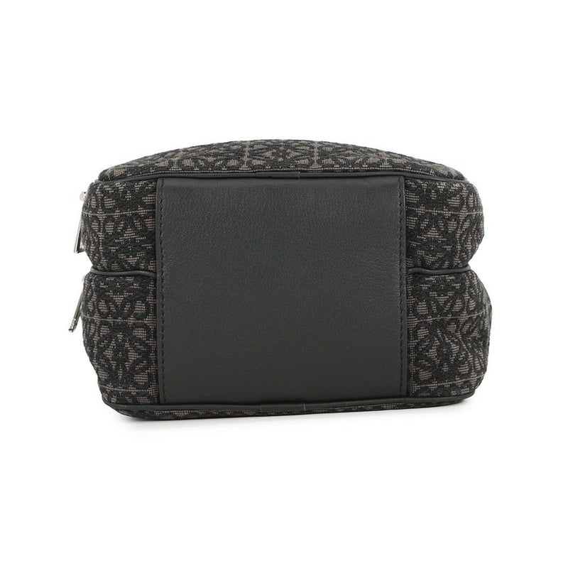 ロエベ ショルダーバッグ リピートアナグラム カメラバッグ ミニ ポシェット キャンバス B604Z80X01 LOEWE 黒