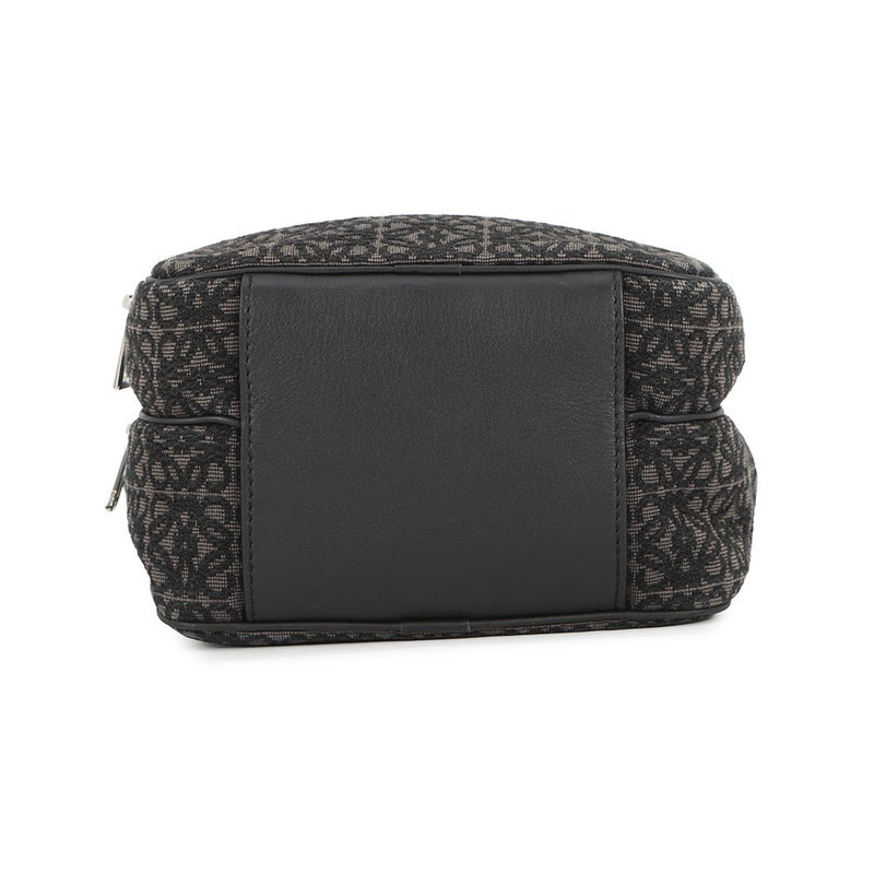 ロエベ ショルダーバッグ リピートアナグラム カメラバッグ ミニ ポシェット キャンバス B604Z80X01 LOEWE 黒