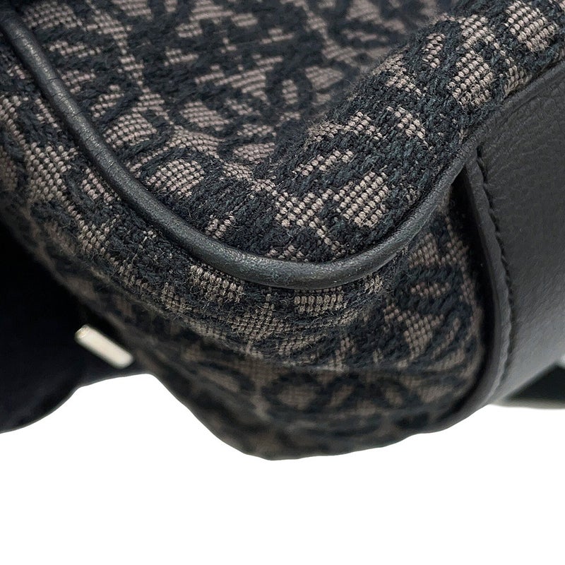 ロエベ ショルダーバッグ リピートアナグラム カメラバッグ ミニ ポシェット キャンバス B604Z80X01 LOEWE 黒