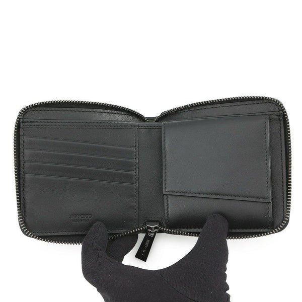 ジミーチュウ 二つ折り財布 LAWRENCE ローレンス スタースタッズ LAWRENCEAHQ JIMMY CHOO ラウンドファスナー