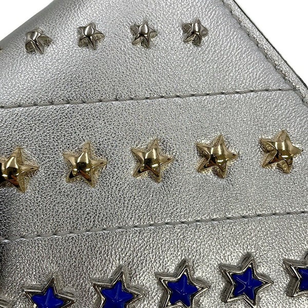 ジミーチュウ 二つ折り財布 LAWRENCE ローレンス スタースタッズ LAWRENCEAHQ JIMMY CHOO ラウンドファスナー