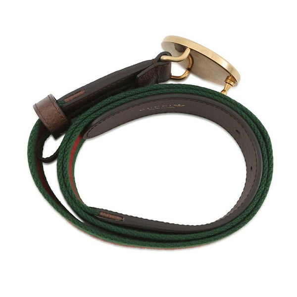 グッチ べルト アディダスコラボ シェリーライン キャンバス サイズ90 GUCCI メンズ adidas