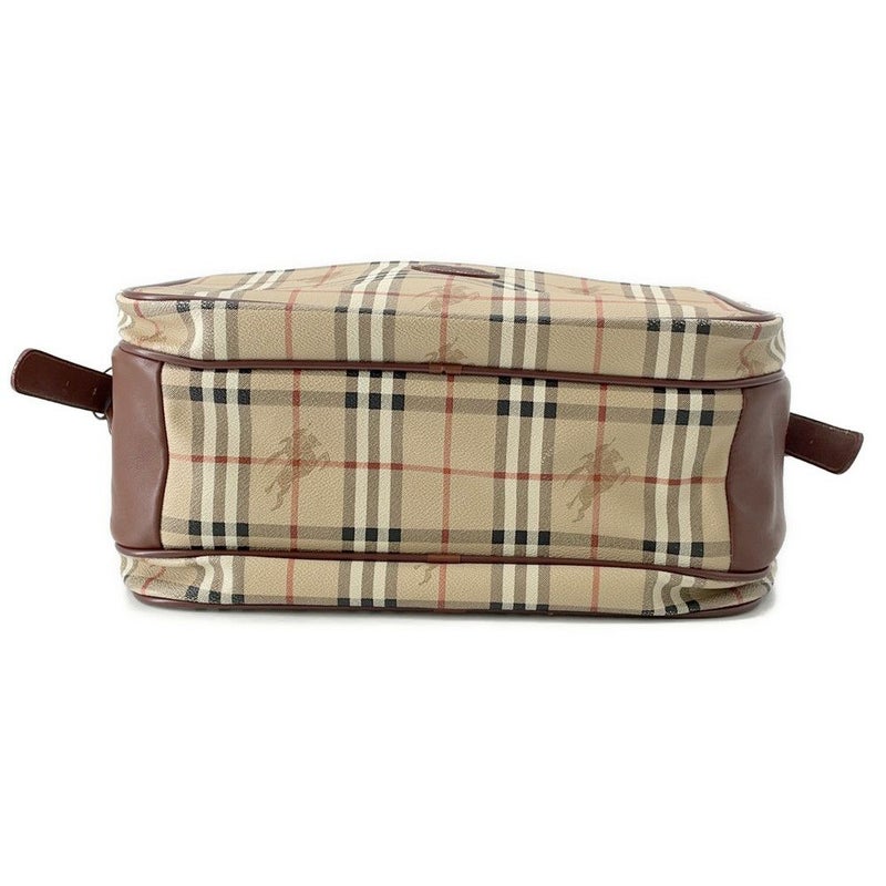 バーバリー ショルダーバッグ ノバチェック ビジネスバッグ PVC BURBERRY 2way