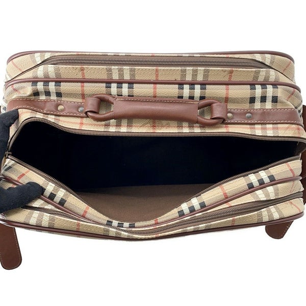 バーバリー ショルダーバッグ ノバチェック ビジネスバッグ PVC BURBERRY 2way