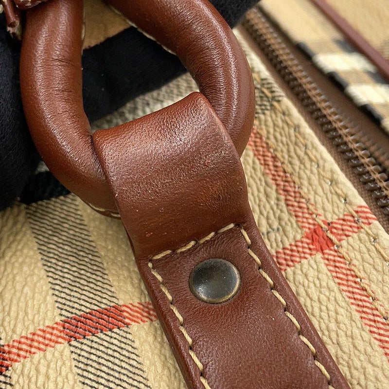 バーバリー ショルダーバッグ ノバチェック ビジネスバッグ PVC BURBERRY 2way