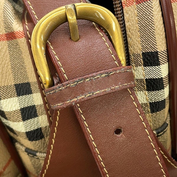 バーバリー ショルダーバッグ ノバチェック ビジネスバッグ PVC BURBERRY 2way