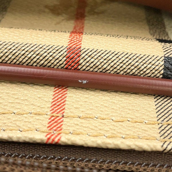 バーバリー ショルダーバッグ ノバチェック ビジネスバッグ PVC BURBERRY 2way