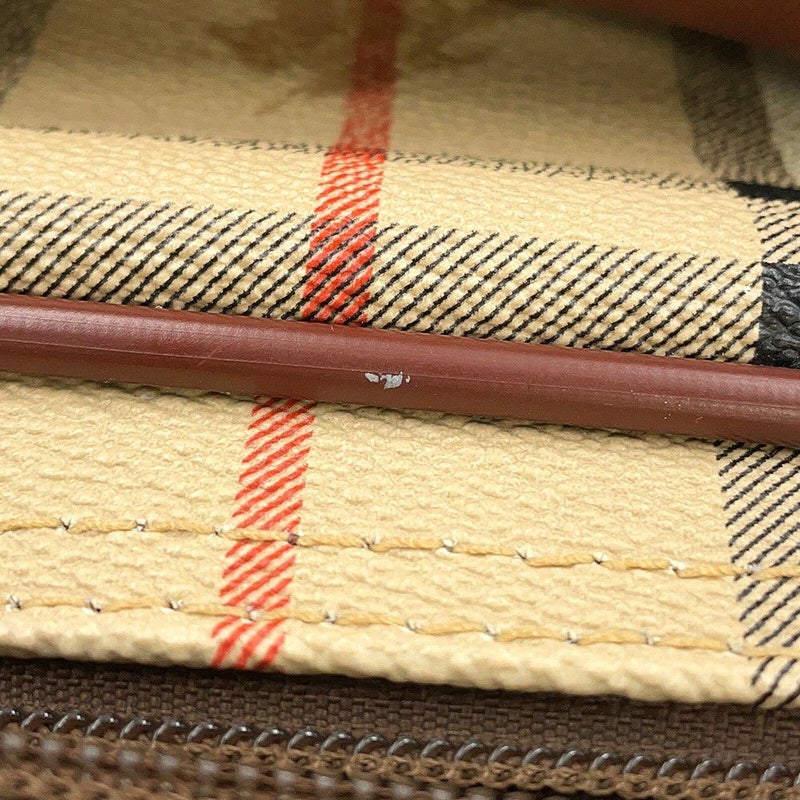 バーバリー ショルダーバッグ ノバチェック ビジネスバッグ PVC BURBERRY 2way