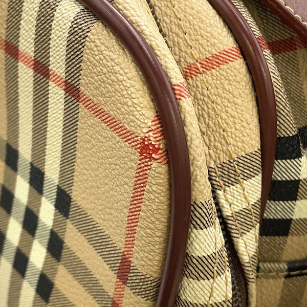 バーバリー ショルダーバッグ ノバチェック ビジネスバッグ PVC BURBERRY 2way