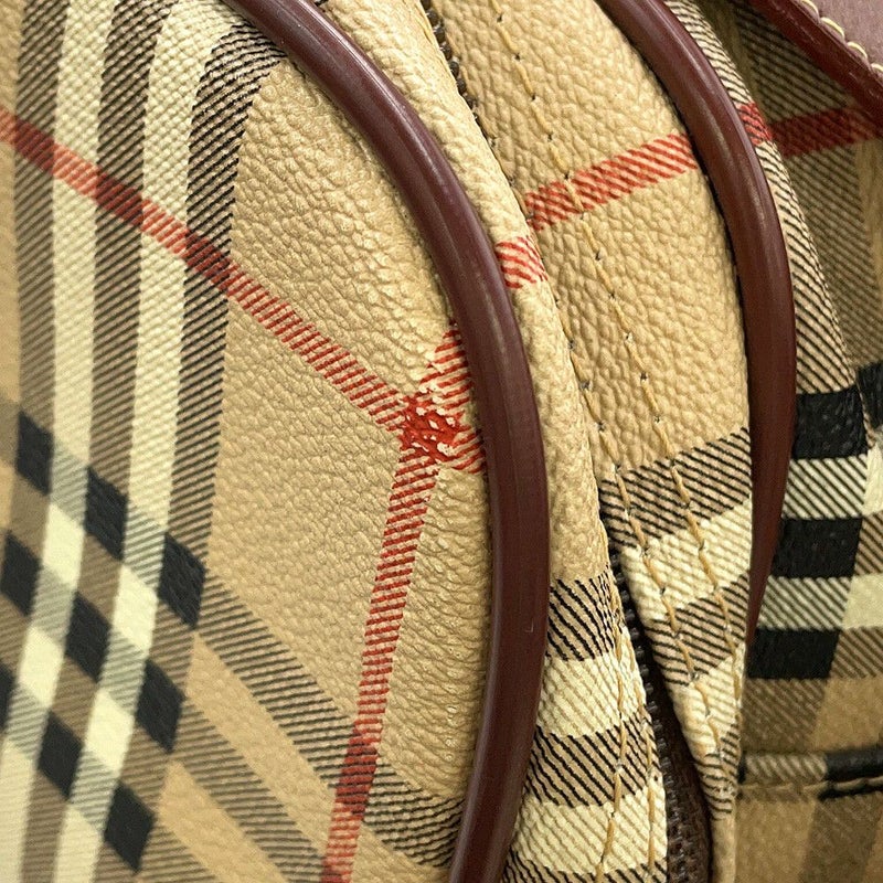 バーバリー ショルダーバッグ ノバチェック ビジネスバッグ PVC BURBERRY 2way