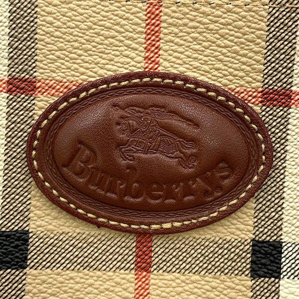 バーバリー ショルダーバッグ ノバチェック ビジネスバッグ PVC BURBERRY 2way