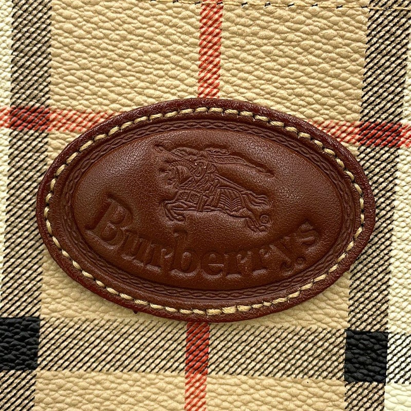 バーバリー ショルダーバッグ ノバチェック ビジネスバッグ PVC BURBERRY 2way