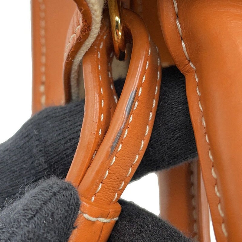 セリーヌ ハンドバッグ ミニ バーティカル カバ キャンバス レザー 193302 CELINE 2way