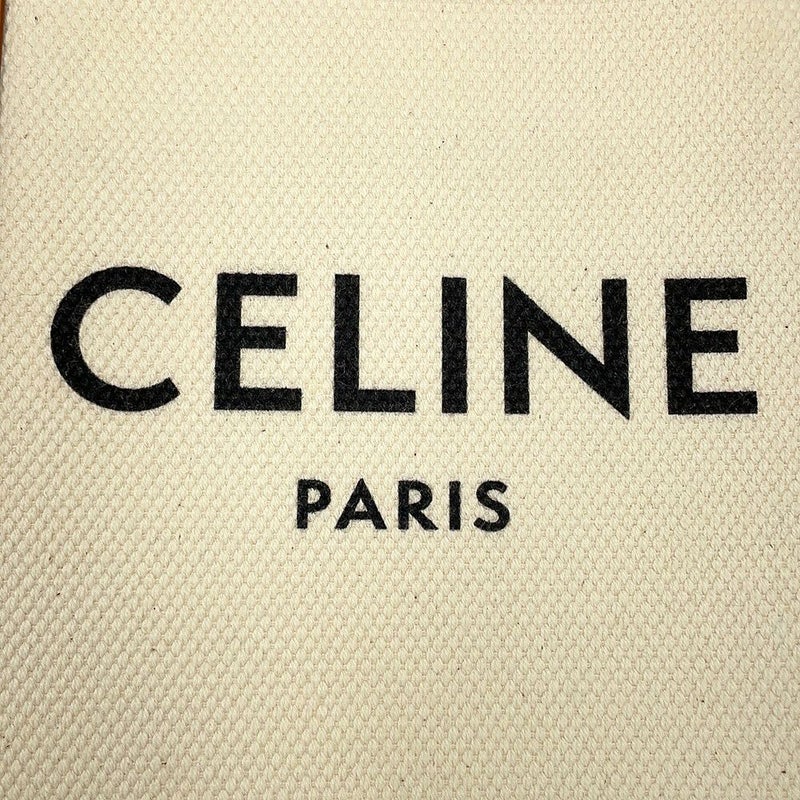 セリーヌ ハンドバッグ ミニ バーティカル カバ キャンバス レザー 193302 CELINE 2way