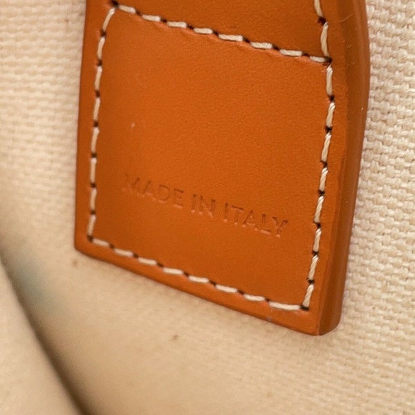 セリーヌ ハンドバッグ ミニ バーティカル カバ キャンバス レザー 193302 CELINE 2way