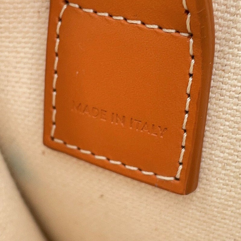 セリーヌ ハンドバッグ ミニ バーティカル カバ キャンバス レザー 193302 CELINE 2way