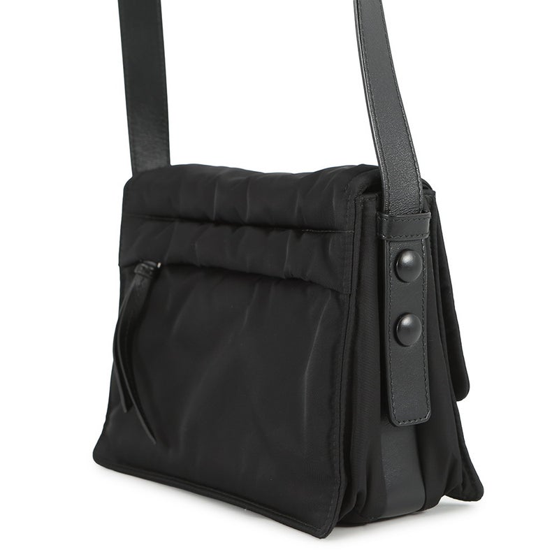 プラダ ショルダーバッグ スモール パデッド Re-Nylon ナイロン 1BD313 PRADA 黒