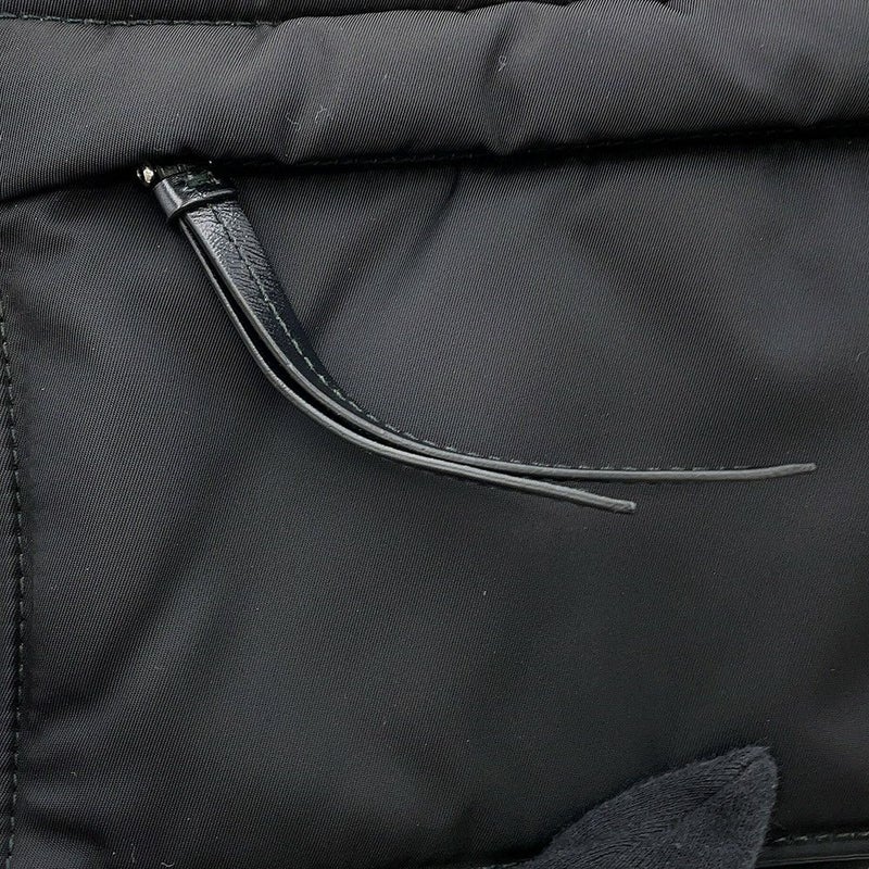 プラダ ショルダーバッグ スモール パデッド Re-Nylon ナイロン 1BD313 PRADA 黒