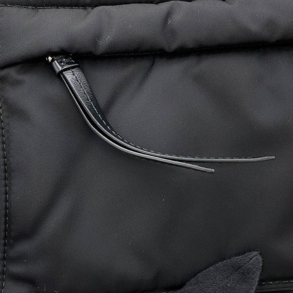 プラダ ショルダーバッグ スモール パデッド Re-Nylon ナイロン 1BD313 PRADA 黒