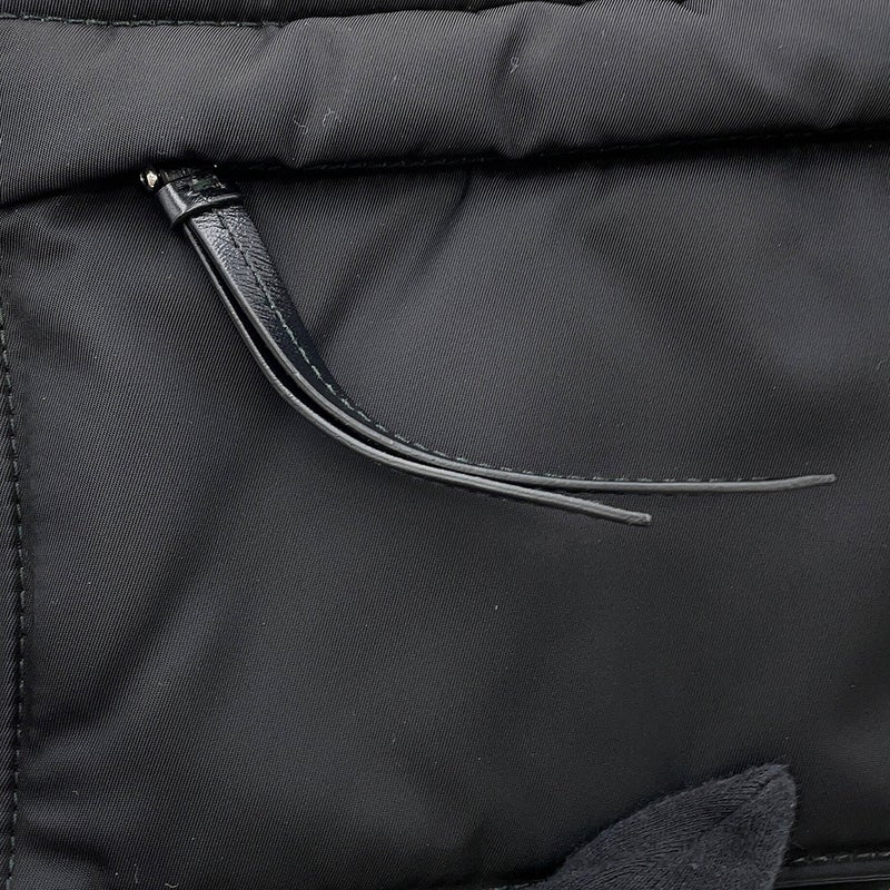 プラダ ショルダーバッグ スモール パデッド Re-Nylon ナイロン 1BD313 PRADA 黒