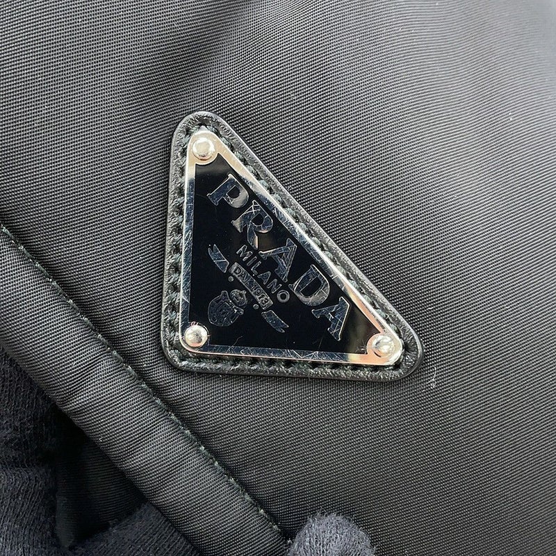 プラダ ショルダーバッグ スモール パデッド Re-Nylon ナイロン 1BD313 PRADA 黒