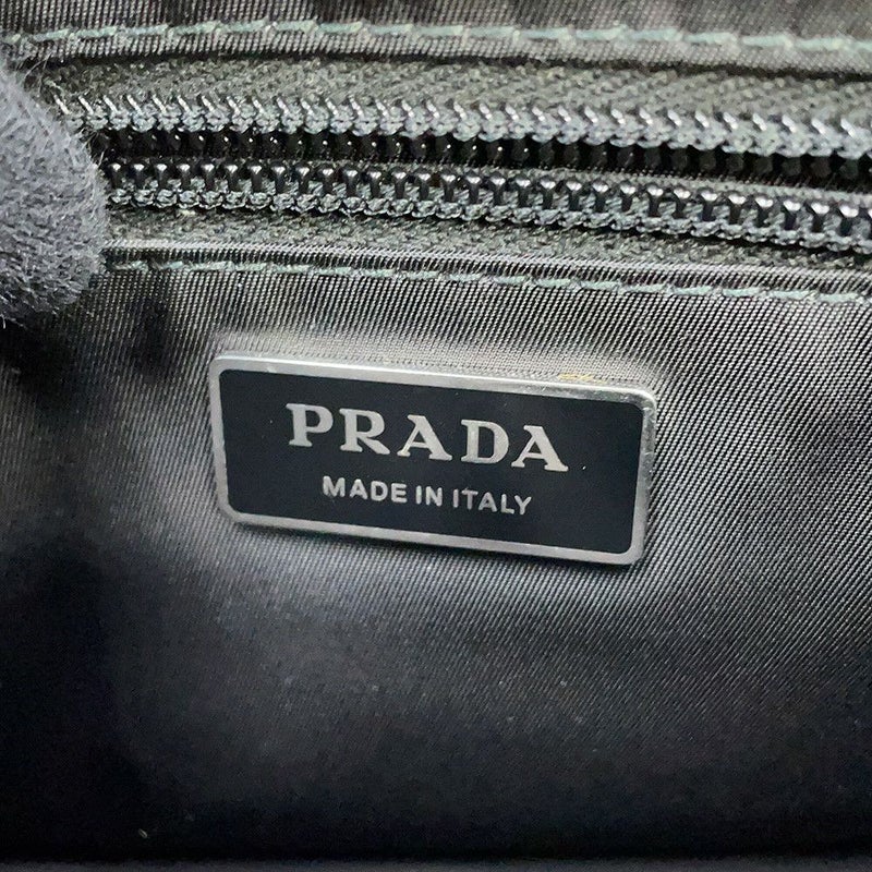 プラダ ショルダーバッグ スモール パデッド Re-Nylon ナイロン 1BD313 PRADA 黒