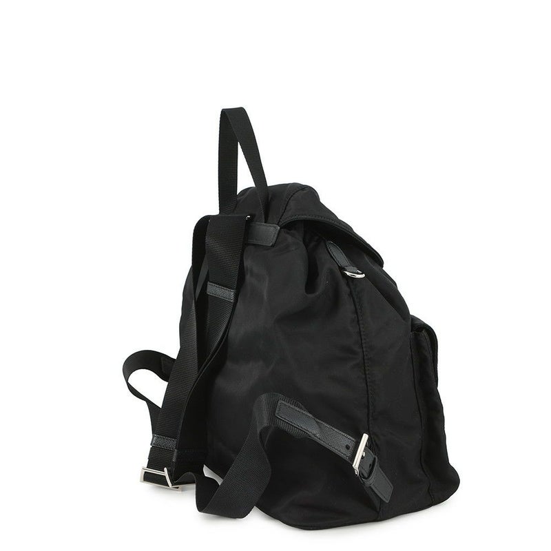 プラダ リュック ポーチ付き Re-Nylon バックパック ナイロン 1BZ811 PRADA バッグ リュックサック 黒