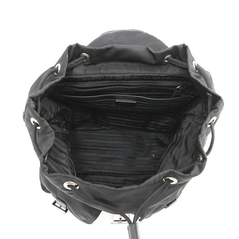 プラダ リュック ポーチ付き Re-Nylon バックパック ナイロン 1BZ811 PRADA バッグ リュックサック 黒