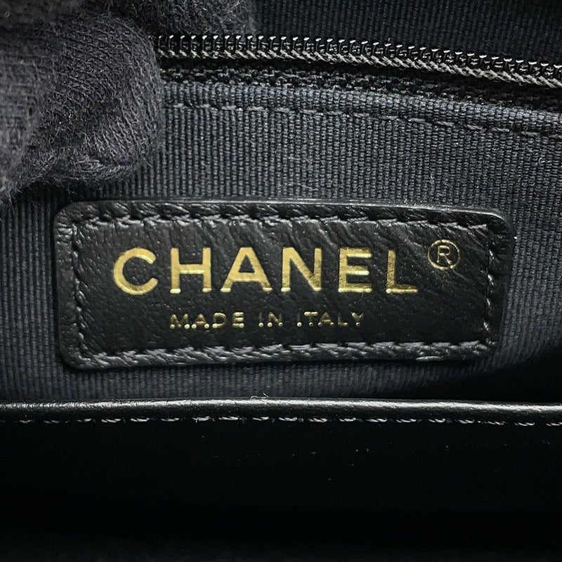 シャネル チェーンショルダーバッグ マトラッセ ココマーク ホーボーバッグ ツイード AS4322 CHANEL 2way 黒 白