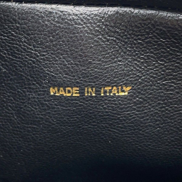 シャネル チェーンショルダーバッグ ココマーク マトラッセ フリンジ ラムスキン CHANEL 黒