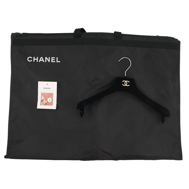 シャネル ジャケット ノーカラー ツイード ココマーク レディースサイズ40 P77694 CHANEL アウター