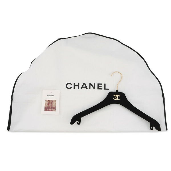 シャネル ダウンベスト ツイード ストライプ レディースサイズ34 モヘア ウール P77367 CHANEL アパレル アウター