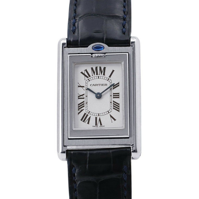 カルティエ タンクバスキュラント MM ミレニアム 限定365本 W1014558 Cartier 腕時計 シルバー文字盤