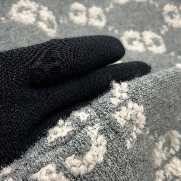 グッチ カーディガン GGジャガード ブークレステッチ ジップアップ レディースサイズM ウール 814285 GUCCI アパレル