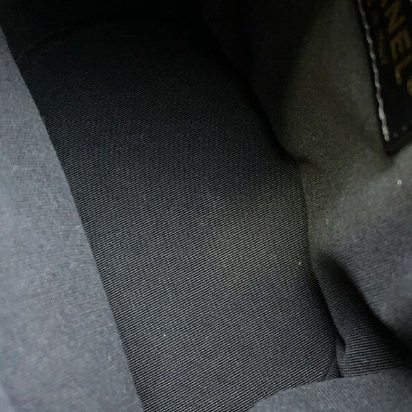 シャネル チェーンショルダーバッグ バケット ココマーク マトラッセ ラムスキン AS3946 CHANEL ポーチ付き 黒