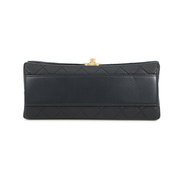 シャネル チェーンショルダーバッグ マトラッセ トップハンドル ラムスキン AS1749 CHANEL 2wayショルダーバッグ