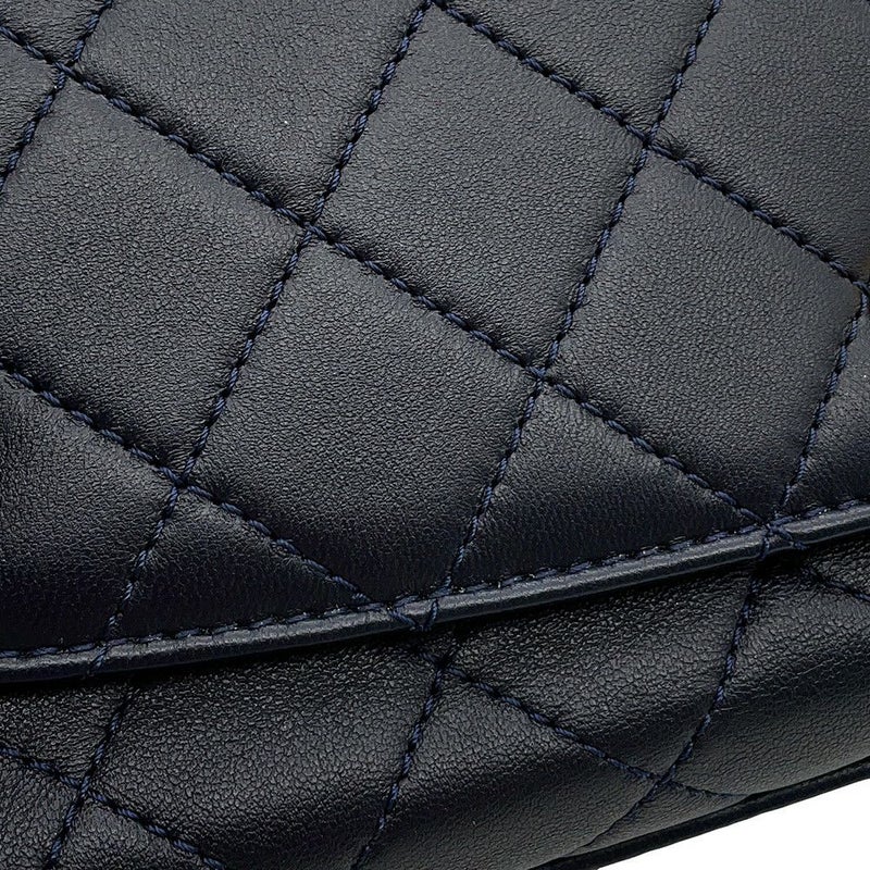 シャネル チェーンショルダーバッグ マトラッセ トップハンドル ラムスキン AS1749 CHANEL 2wayショルダーバッグ