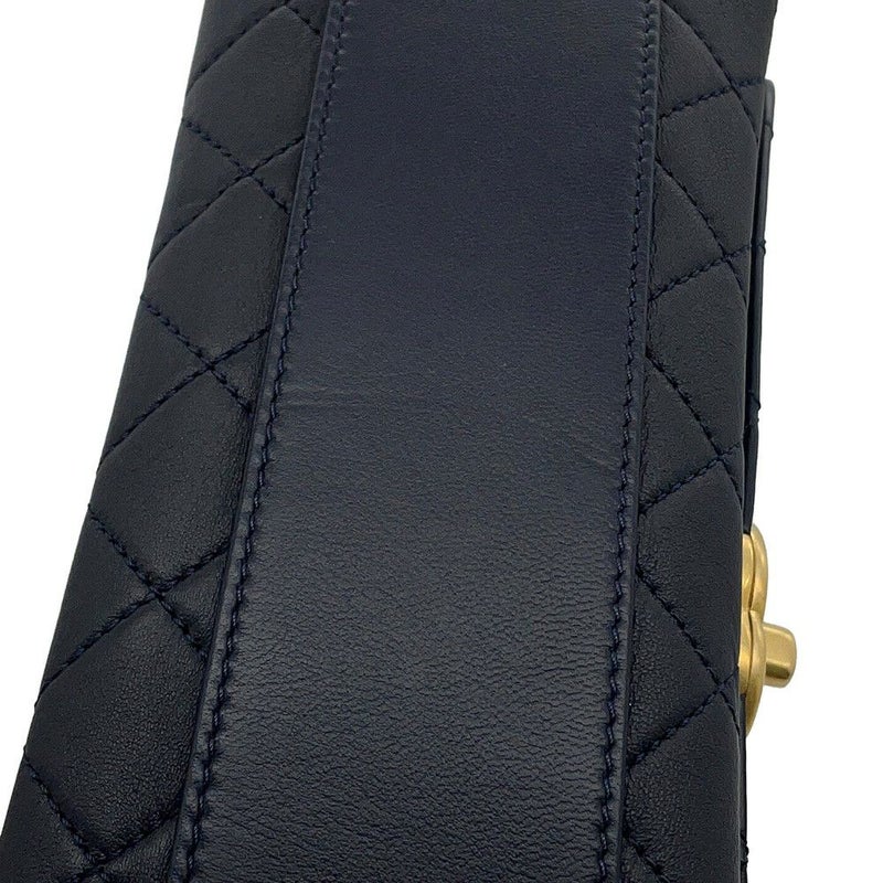 シャネル チェーンショルダーバッグ マトラッセ トップハンドル ラムスキン AS1749 CHANEL 2wayショルダーバッグ